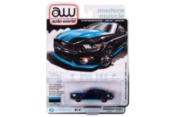 Auto World 2015 Ford Mustang GT - Petty’s Garage (Black & Petty Blue) [Damaged] -Modelmatic Shop 04 3 89399757 39a8 4e23 beb1 d826b5e33e37