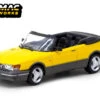 Saab 900 Turbo Convertible + Trading Cards (Yellow) -Modelmatic Shop 1 080c37c4 7110 4e6a ba74 a389d61d28d1