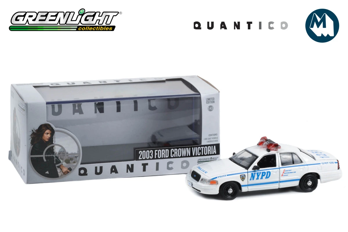 1:43 - Quantico / 2003 Ford Crown Victoria Police Interceptor New York City Police Dept (NYPD) Greenlight 1:43 - Quantico / 2003 Ford Crown Victoria Police Interceptor New York City Police Dept (NYPD) -Modelmatic Shop 1 0a369b53 e6a7 4b3f bb77 d7c8cef48168