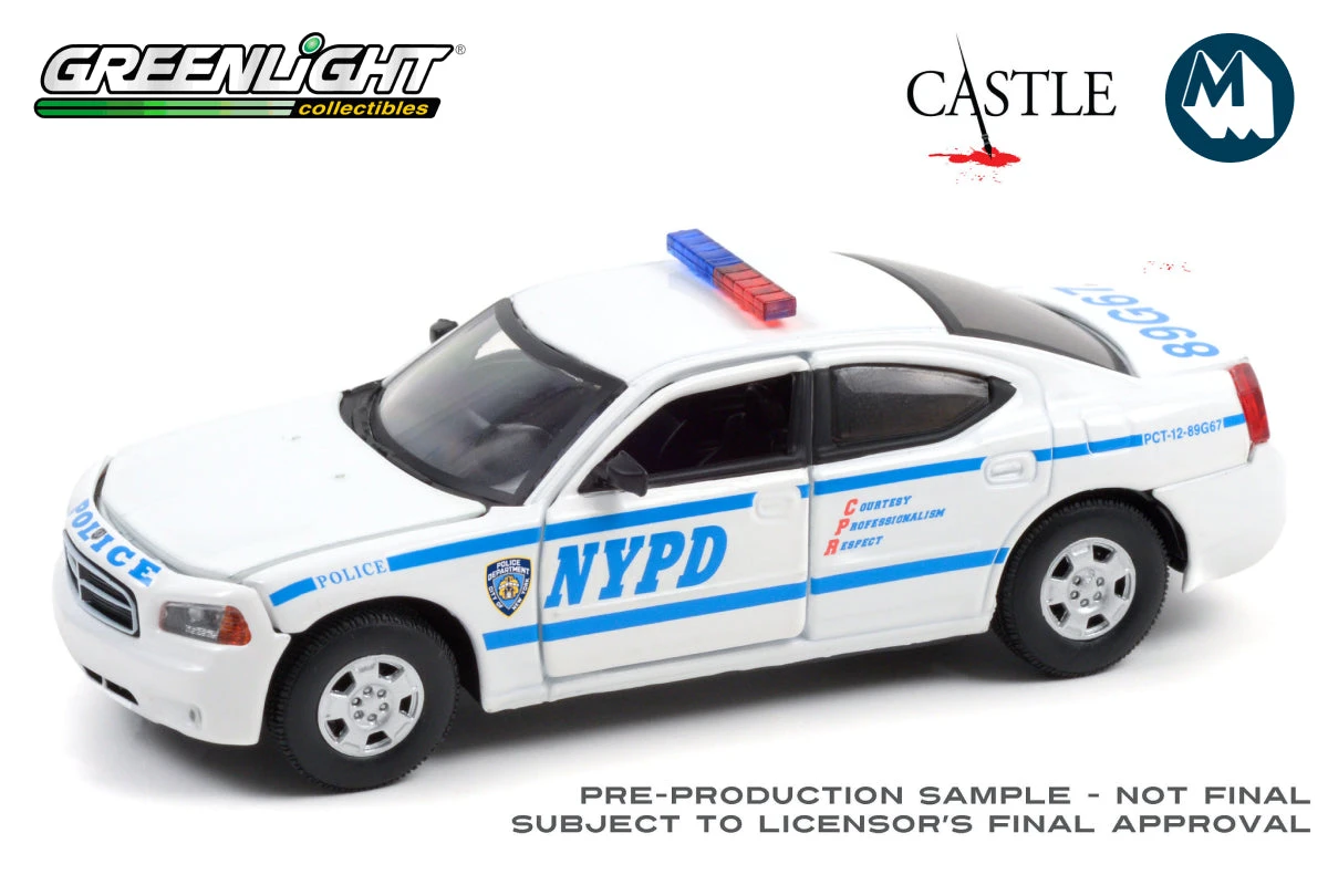 1:43 - Castle / 2006 Dodge Charger - New York City Police Department (NYPD) Greenlight 1:43 - Castle / 2006 Dodge Charger - New York City Police Department (NYPD) -Modelmatic Shop 1 12475ade 431e 423f 99db 5b550ea82486