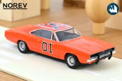 Norev 1:43 - 1969 Dodge Charger / Dukes Of Hazzard "General Lee" (Orange)