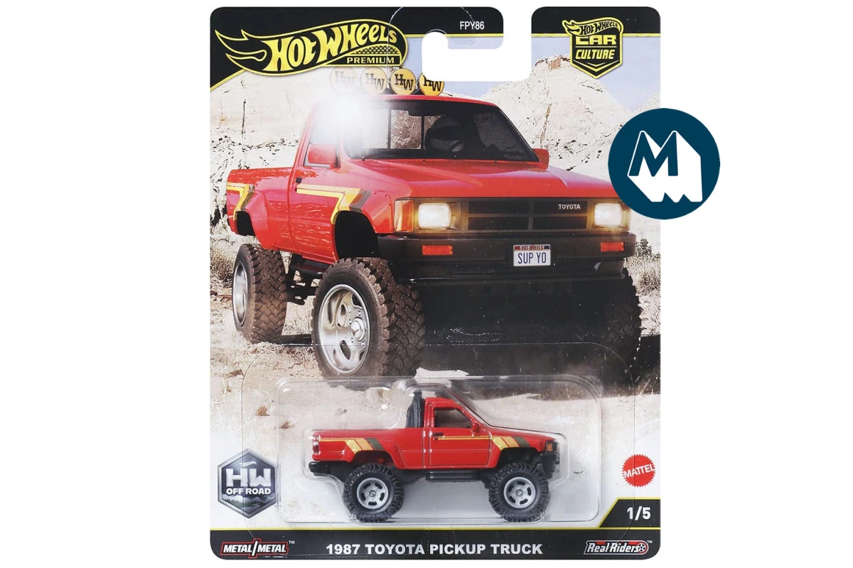 Hot Wheels Car Culture 2025 Mix 3 HW Off Road 2 / #1 - 1987 Toyota Pickup Truck (Red) Hot Wheels Car Culture 2025 Mix 3 HW Off Road 2 / #1 - 1987 Toyota Pickup Truck (Red) -Modelmatic Shop 1 55111f28 b20a 4b96 96df 116d2fdd80fe