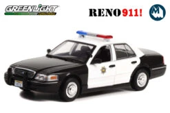 Greenlight 1:24 - Reno 911! / Lieutenant Jim Dangle's 1998 Ford Crown Victoria Police Interceptor - Reno Sheriff's Department