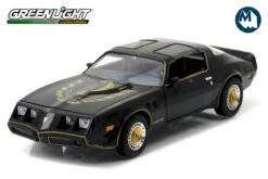 Greenlight 1:24 - 1980 Pontiac Firebird Trans Am Turbo 4.9L (Starlight Black With Golden Eagle Hood)