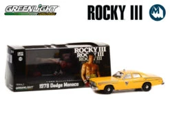 Greenlight 1:43 - Rocky III / 1978 Dodge Monaco - City Cab Co.