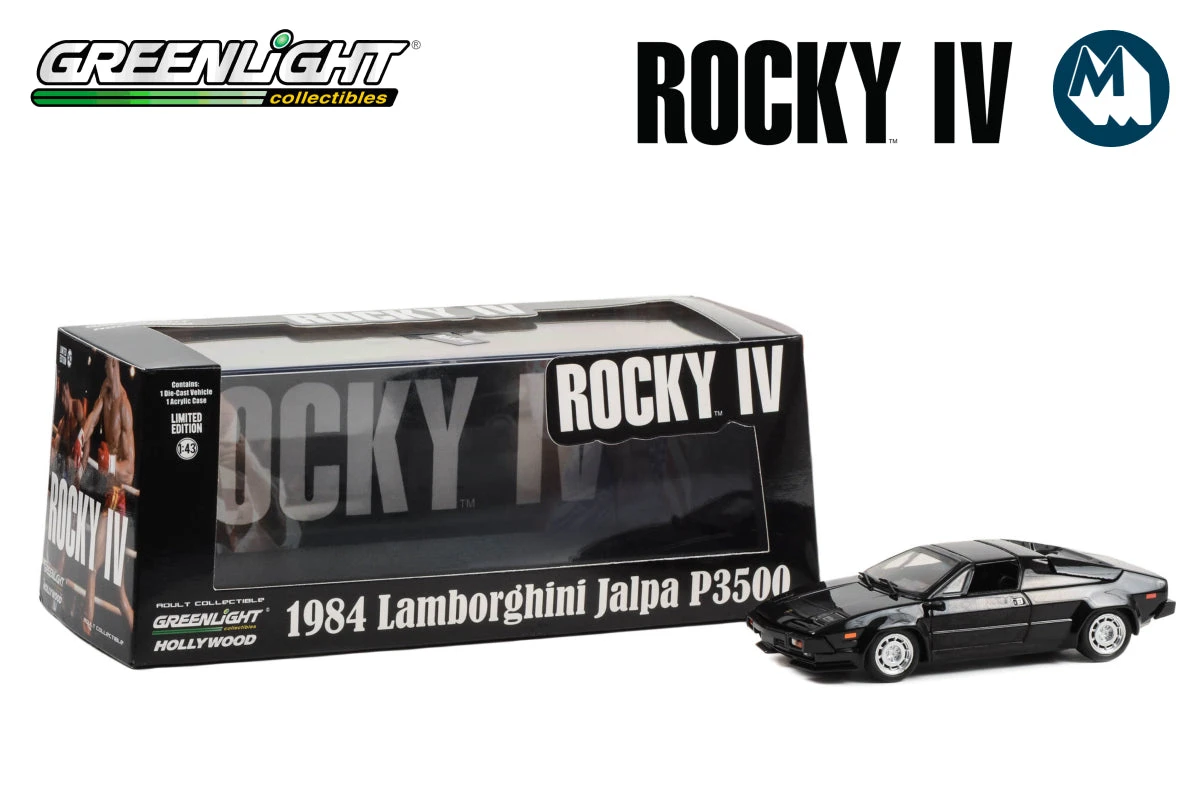 1:43 - Rocky IV / Rocky’s 1984 Lamborghini Jalpa P3500 Greenlight 1:43 - Rocky IV / Rocky’s 1984 Lamborghini Jalpa P3500 -Modelmatic Shop 1 8a7032d8 0e41 41d4 aacc adc098ce8a47