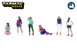 1:64 American Diorama / Tarmac Works - Girls Night Out Figures Set (T64F-008-PU)