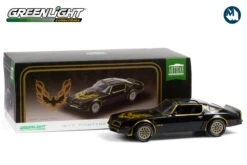 Greenlight 1:18 - 1977 Pontiac Firebird Trans Am (Starlite Black With Golden Eagle Hood)
