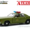 Greenlight [Damaged] 1:24 - The A-Team / 1977 Plymouth Fury U.S. Army Police
