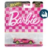 [Damaged] Hot Wheels Pop Culture 2024 Mix 5 / Barbie 65th Corvette C8.R - Barbie