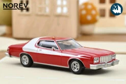 Norev 1:43 - 1975 Ford Gran Torino / Starsky & Hutch (Red & White)