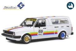 SOLIDO 1:18 - Volkswagen Caddy Mk 1 - Apple Computer Custom 1982