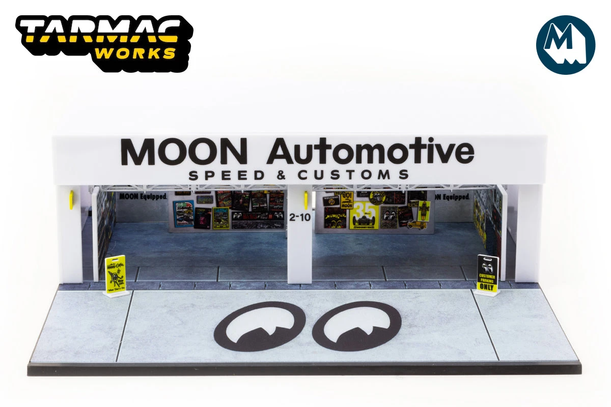 Tarmac Works - 1/64 Mooneyes Pit Garage Diorama Tarmac Works - 1/64 Mooneyes Pit Garage Diorama -Modelmatic Shop 1 bae6afe1 cefc 45bc b528 f5f62a318506