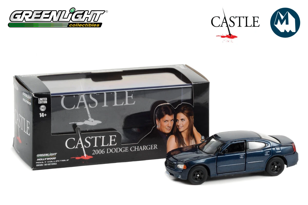1:43 - Castle / Detective Kate Beckett's 2006 Dodge Charger (Midnight Blue Pearlcoat) Greenlight 1:43 - Castle / Detective Kate Beckett's 2006 Dodge Charger (Midnight Blue Pearlcoat) -Modelmatic Shop 1 c9f94e77 69b3 4302 8201 428c0a6f3209