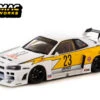 1:43 - LB-ER34 Super Silhouette Skyline (White)