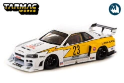 1:43 - LB-ER34 Super Silhouette Skyline (White)
