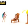 1:64 American Diorama / Tarmac Works - Beach Girls Figures Set (T64F-002-YL) -Modelmatic Shop 1 e30d62ce d7b9 451a 824f a8b9ddd9bef2