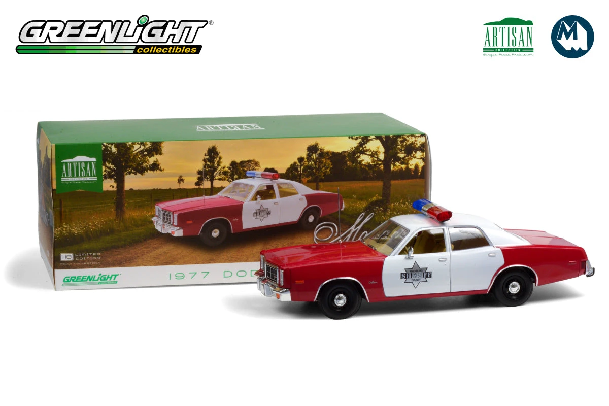 1:18 - 1977 Dodge Monaco / Finchburg County Sheriff Greenlight 1:18 - 1977 Dodge Monaco / Finchburg County Sheriff -Modelmatic Shop 1 f61531bc 1ef0 473a a50f aef5ff8e409c