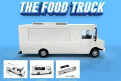 1:64 American Diorama Food Truck - Plain White Truck (AD-70200) -Modelmatic Shop 2 25eac821 4cd5 4b47 b860 96b79fbbd409