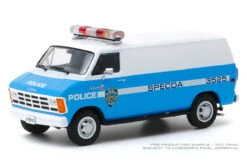 Greenlight 1:43 - 1987 Dodge Ram B250 Van / New York City Police Dept (NYPD) -Modelmatic Shop 2 37ef1957 8bb0 402f b972 6d069a79d0bd