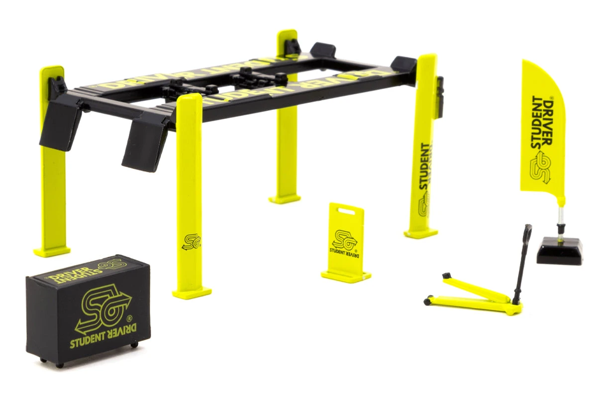 Tarmac Works - 1/64 Garage Tools Set (Student Driver) Tarmac Works - 1/64 Garage Tools Set (Student Driver) -Modelmatic Shop 2 4c8001b6 f182 4294 9002 d7e0860eeb71