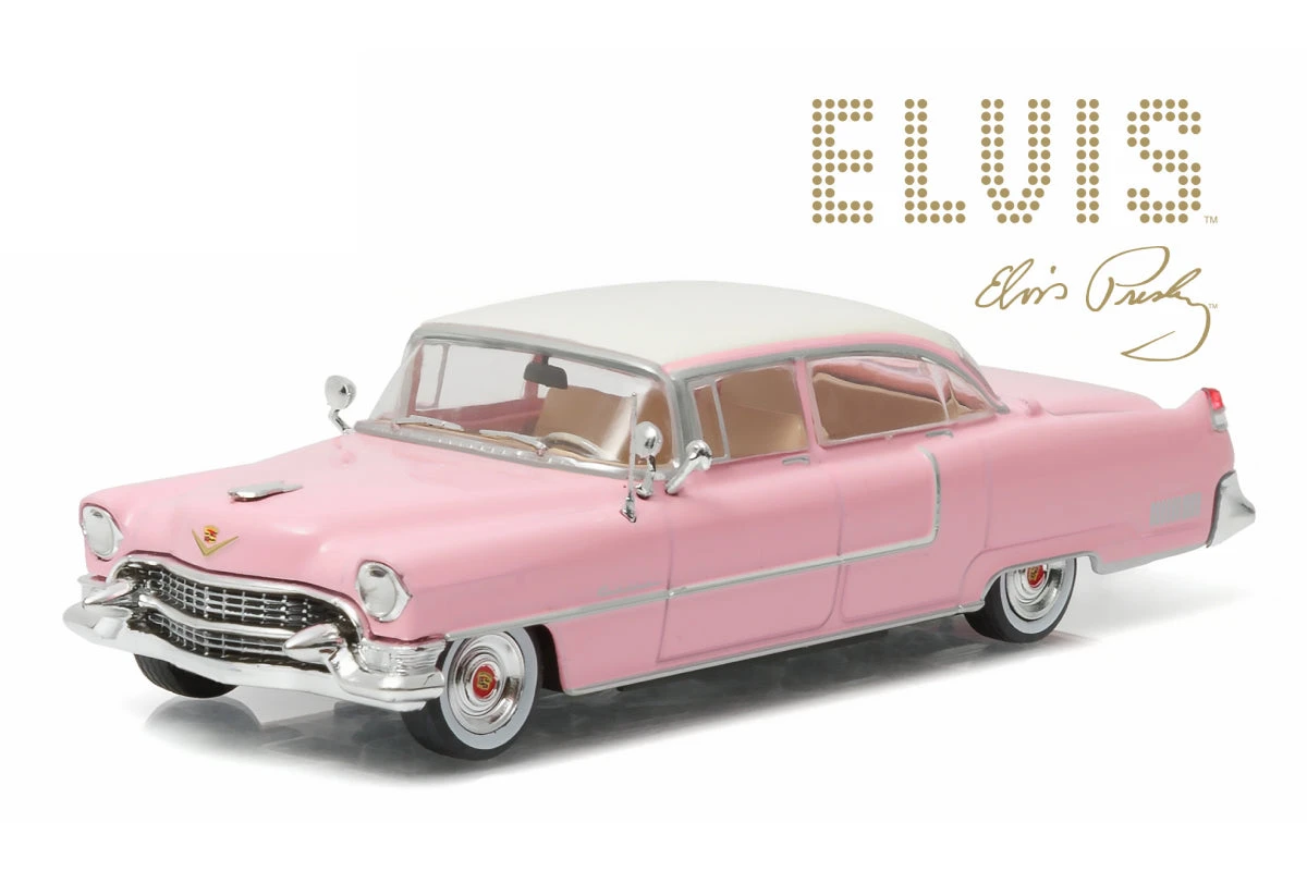 1:43 - Elvis Presley / 1955 Cadillac Fleetwood Series 60 "Pink Cadillac" Greenlight 1:43 - Elvis Presley / 1955 Cadillac Fleetwood Series 60 "Pink Cadillac" -Modelmatic Shop 2 58f613ad 218a 454a b6c8 08af50fed648