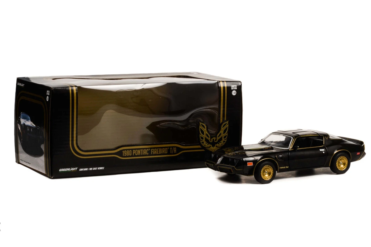 1:24 - 1980 Pontiac Firebird Trans Am Turbo 4.9L (Starlight Black with Golden Eagle Hood) Greenlight 1:24 - 1980 Pontiac Firebird Trans Am Turbo 4.9L (Starlight Black With Golden Eagle Hood) -Modelmatic Shop 2 7c7f4027 fd8f 49f6 9c87 f7b508c06383