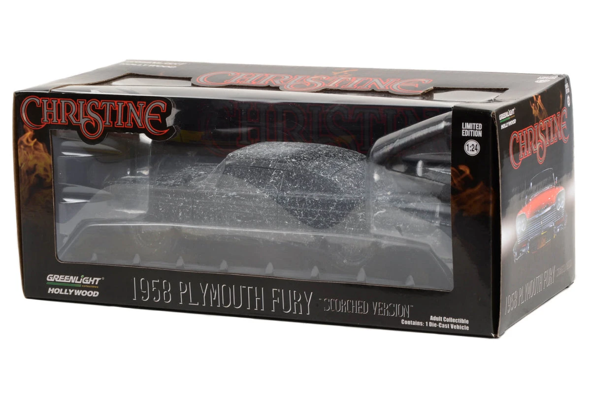 1:24 - Christine / 1958 Plymouth Fury (Scorched Version) Greenlight 1:24 - Christine / 1958 Plymouth Fury (Scorched Version) -Modelmatic Shop 3 82a3bc11 1945 4803 8eb1 923c6ad8c93b