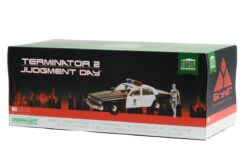 Greenlight 1:18 - Terminator 2: Judgment Day / 1987 Chevrolet Caprice Metropolitan Police With T-1000 Liquid Metal Android Figure -Modelmatic Shop 3 940cfc52 a908 46b0 b595 b98dd6b53b25
