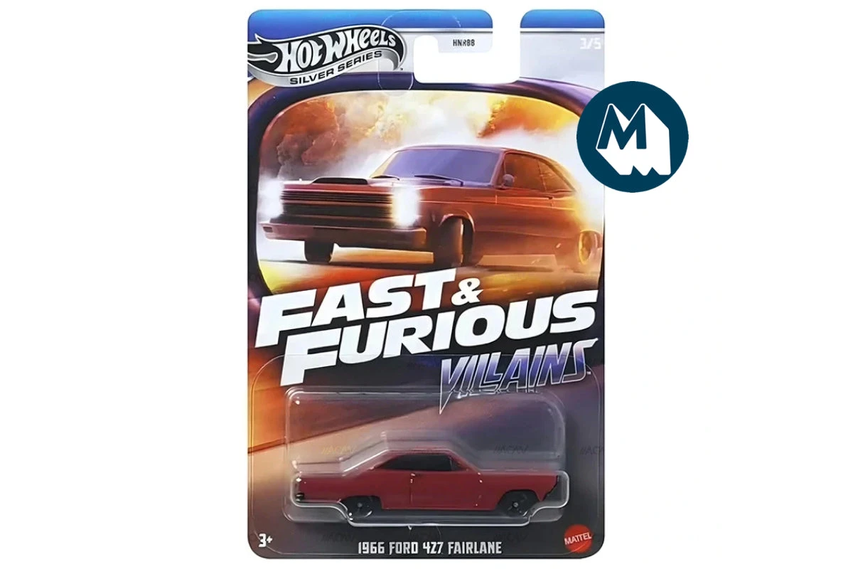 Hot Wheels Fast & Furious 2025 Mix 2 Villains Series / #3 - 1966 Ford 427 Fairlane (Maroon) Hot Wheels Fast & Furious 2025 Mix 2 Villains Series / #3 - 1966 Ford 427 Fairlane (Maroon) -Modelmatic Shop 3 c9f5d79c ea5c 49b0 9c61 86f1c3f83756