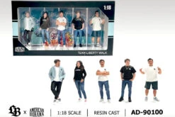1:18 American Diorama "Team Liberty Walk" Figure Set (AD-90100) -Modelmatic Shop 3 cf3218d6 cfcb 4ed9 91fc fbb73e7b6a5f