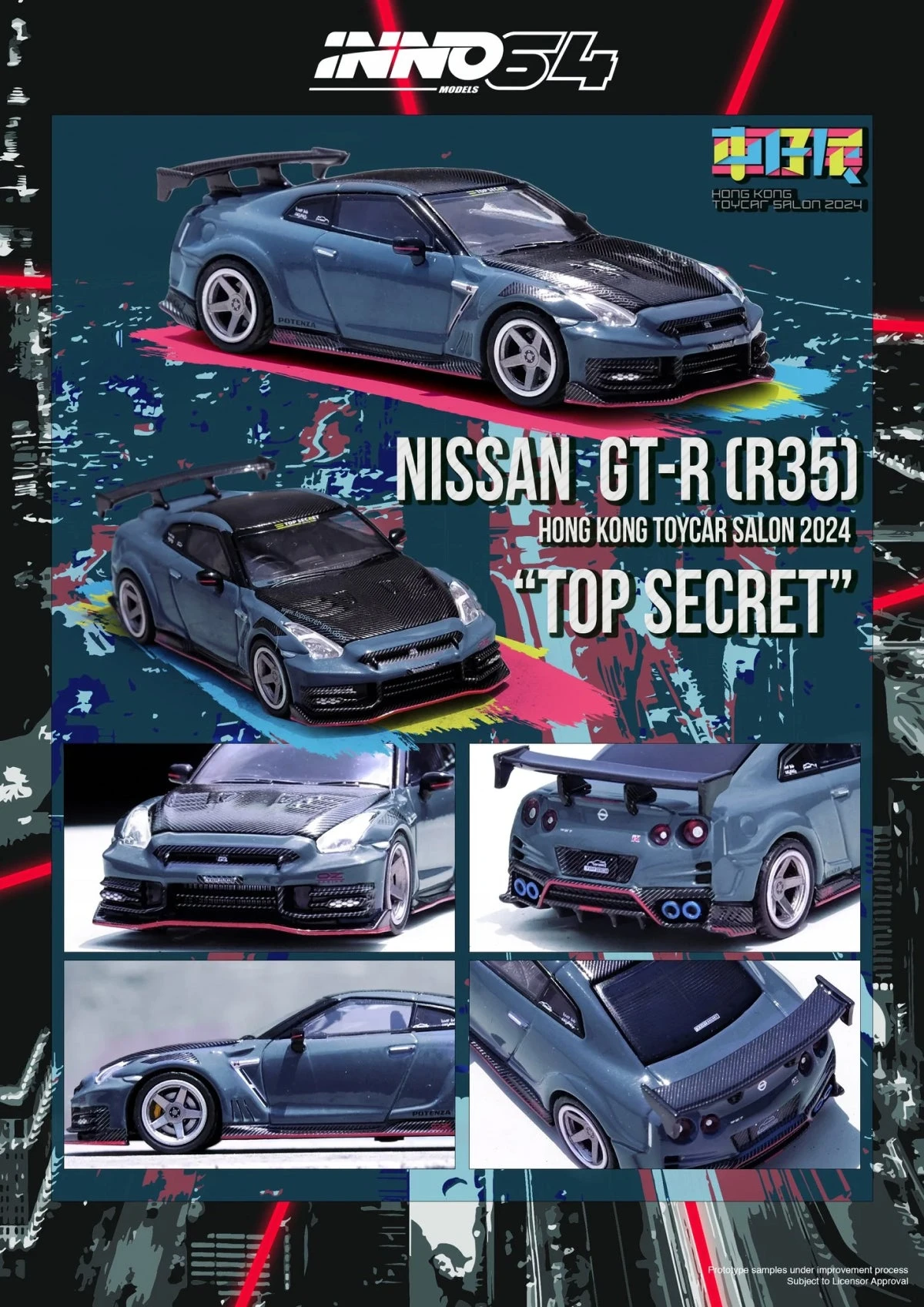 Nissan GT-R (R35) Nismo 2024 Tuned by "Top Secret" - Hong Kong Toy Car Salon Special Edition Nissan GT-R (R35) Nismo 2024 Tuned By "Top Secret" - Hong Kong Toy Car Salon Special Edition -Modelmatic Shop 3 e7668769 0ddc 4ae5 8437 ca560bdde136