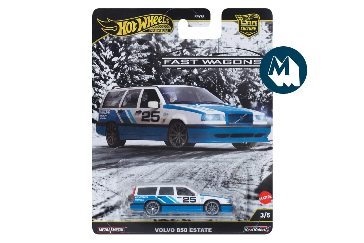 Hot Wheels Car Culture 2025 Mix 4 Fast Wagons 2 / Volvo 850 Estate (White) Hot Wheels Car Culture 2025 Mix 4 Fast Wagons 2 / Volvo 850 Estate (White) -Modelmatic Shop 3 eea72486 2100 4411 a511 ad9ae8c96adf