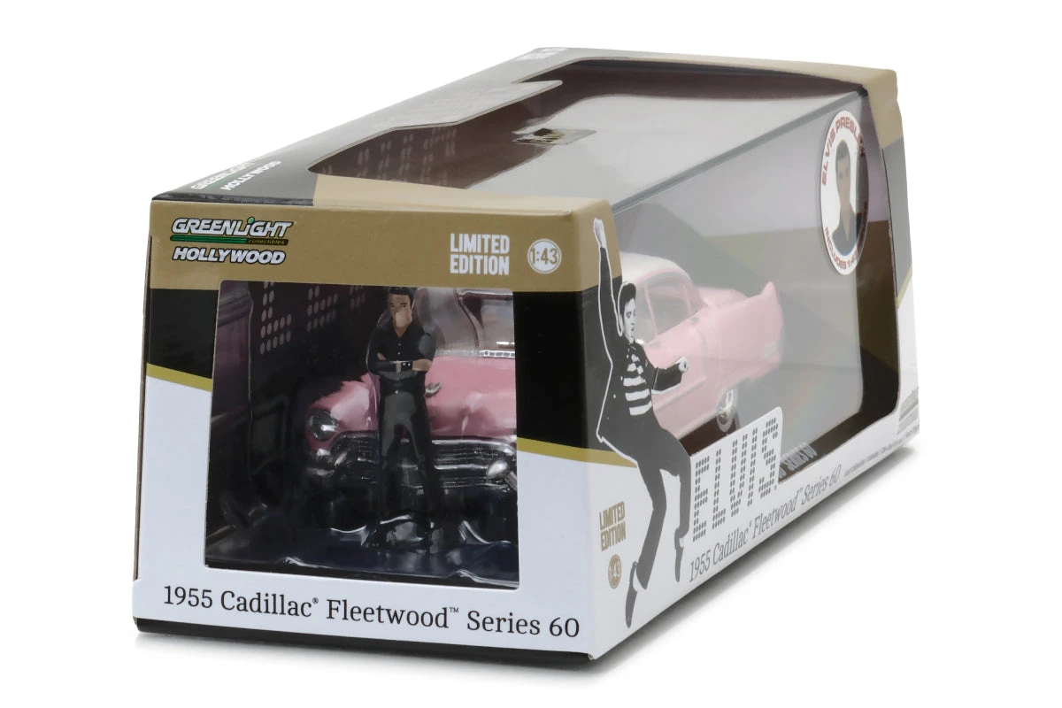 1:43 - Elvis Presley / 1955 Cadillac Fleetwood Series 60 "Pink Cadillac" with Elvis Presley Figure Greenlight 1:43 - Elvis Presley / 1955 Cadillac Fleetwood Series 60 "Pink Cadillac" With Elvis Presley Figure -Modelmatic Shop 4 befe9c0e d8bd 449b 9a83 050ecdfe28d4