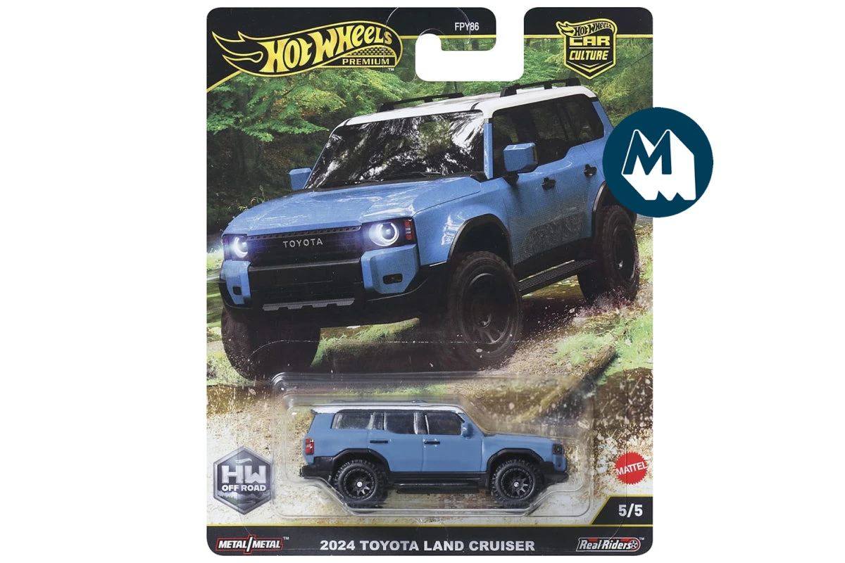 Hot Wheels Car Culture 2025 Mix 3 HW Off Road 2 / #5 - 2024 Toyota Land Cruiser (Blue) Hot Wheels Car Culture 2025 Mix 3 HW Off Road 2 / #5 - 2024 Toyota Land Cruiser (Blue) -Modelmatic Shop 5 a7559d52 533b 4f12 9957 b84772bfd3d4