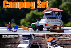 Car Camping Diorama Set With Toyota Land Cruiser (FJ60) And Accessories -Modelmatic Shop 6 5065d98f 9437 475c bd78 8cb3614696e0