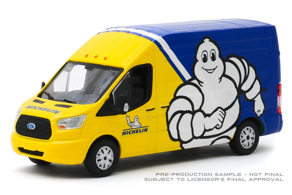 1:43 - 2019 Ford Transit LWB High Roof (Michelin Tyres) Greenlight 1:43 - 2019 Ford Transit LWB High Roof (Michelin Tyres) -Modelmatic Shop 861752