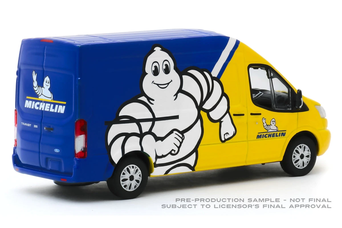 1:43 - 2019 Ford Transit LWB High Roof (Michelin Tyres) Greenlight 1:43 - 2019 Ford Transit LWB High Roof (Michelin Tyres) -Modelmatic Shop 861753