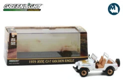 Greenlight 1:43 - Dukes Of Hazzard / 1979 Jeep CJ-7 Golden Eagle "Dixie"