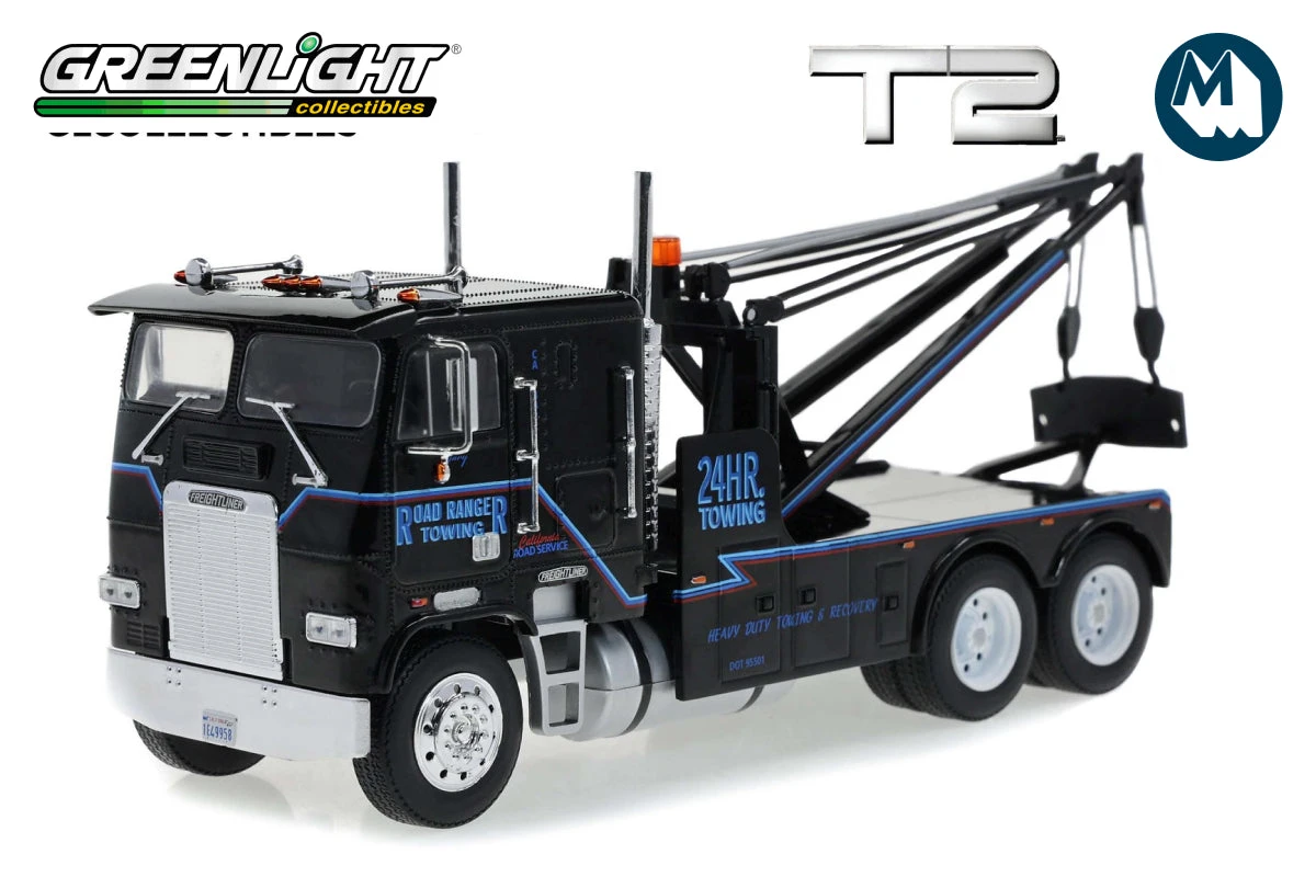 1:43 - Terminator 2: Judgment Day / 1984 Freightliner FLA 9664 Greenlight 1:43 - Terminator 2: Judgment Day / 1984 Freightliner FLA 9664 -Modelmatic Shop 86627