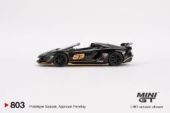 #803 - Lamborghini Aventador SVJ 63 Roadster Nero Aldebaran -Modelmatic Shop 996b79d440ac17939323beecc24e07fd20240711081528705