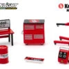 Greenlight 1:64 Garage Shop Tools - Kendall Motor Oil