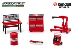 Greenlight 1:64 Garage Shop Tools - Kendall Motor Oil