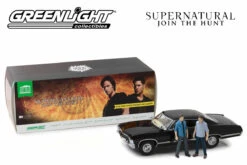 Greenlight 1:18 - Supernatural / 1967 Chevrolet Impala Sport Sedan With Sam And Dean Figures