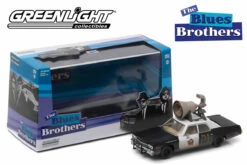 Greenlight 1:43 - Blues Brothers / Dodge Monaco "Bluesmobile" With Horn On Roof