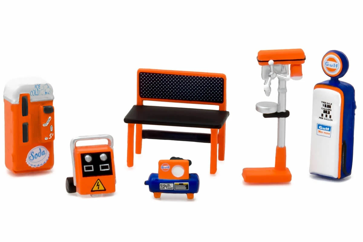 1:64 Garage Shop Tools - Gulf Oil Greenlight 1:64 Garage Shop Tools - Gulf Oil -Modelmatic Shop A1 9ffe969a 35f9 4211 afdb 621d8fc71521