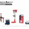 Greenlight 1:64 Garage Shop Tools - Chevron Gasolines