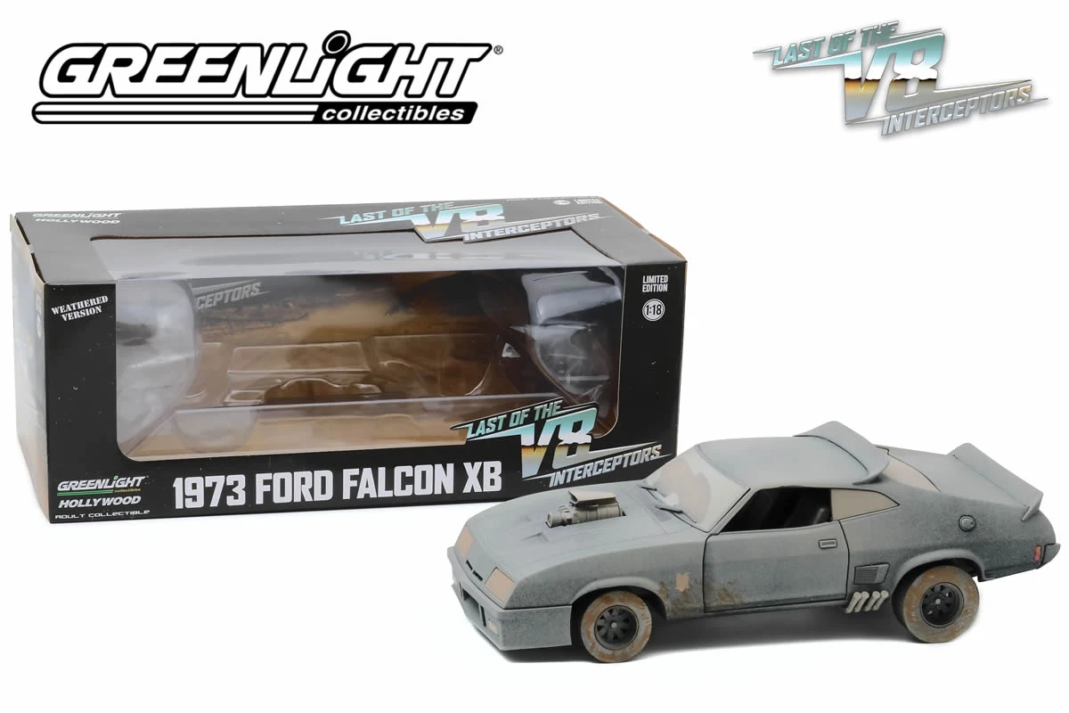 1:18 - Last of the V8 Interceptors / 1973 Ford Falcon XB (Weathered Version) Greenlight 1:18 - Last Of The V8 Interceptors / 1973 Ford Falcon XB (Weathered Version) -Modelmatic Shop A1 eedcbead d689 44ca 91e2 2262c7539053