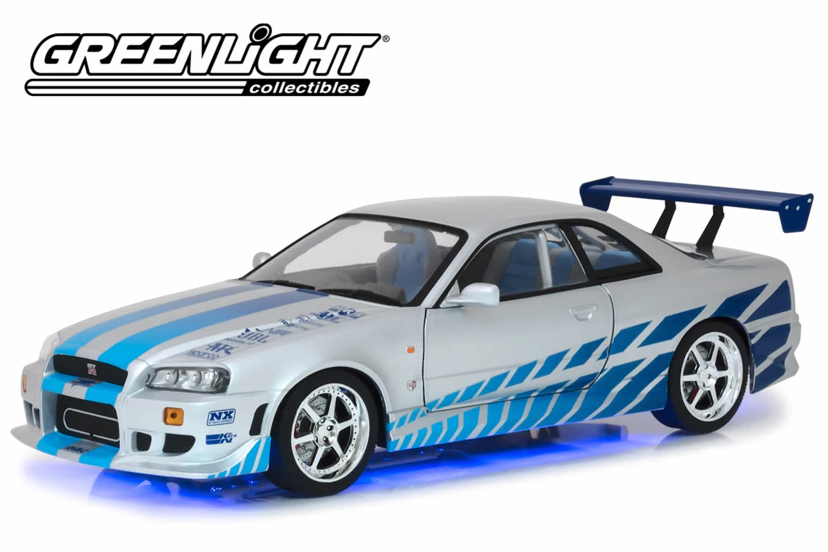 1:18 - Fast & Furious / 1999 Nissan Skyline GT-R (R34) Greenlight 1:18 - Fast & Furious / 1999 Nissan Skyline GT-R (R34) -Modelmatic Shop A2 6a882c3b ad8d 4211 a8af 630e72eb6035