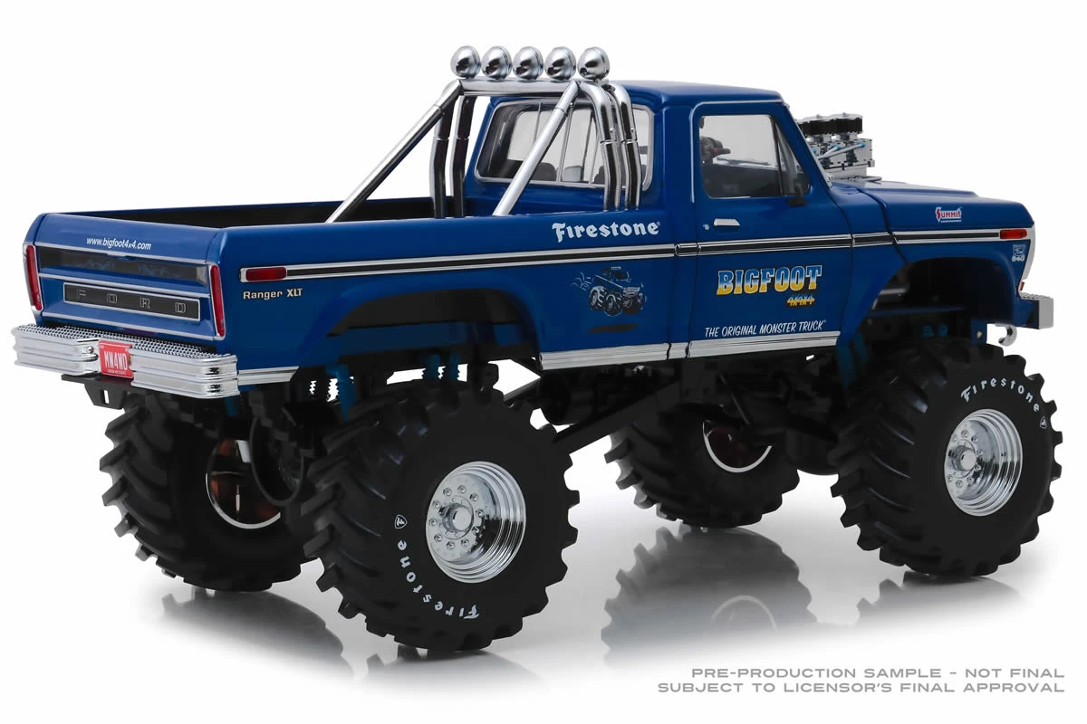 1:18 - Kings of Crunch Bigfoot #1 / 1974 Ford F-250 Monster Truck with 48-Inch Tires Greenlight 1:18 - Kings Of Crunch Bigfoot #1 / 1974 Ford F-250 Monster Truck With 48-Inch Tires -Modelmatic Shop A3 7df9070c a36b 417b a86e 867b130009c7